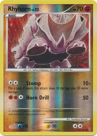 Supreme Victors Rhyhorn #122/147 reverse holo